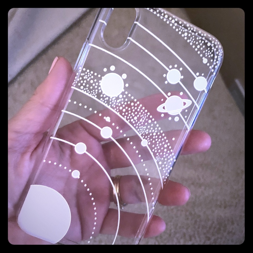Clear plastic iPhone case NWOT for iPhone XR.